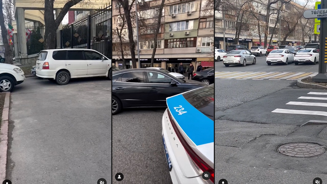 Не наши авто – акимат и маслихат Алматы о неправильно припаркованных машинах у Дома дружбы