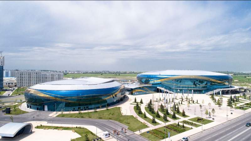 Пожар в Almaty Arena: горели спортивные маты в малом зале