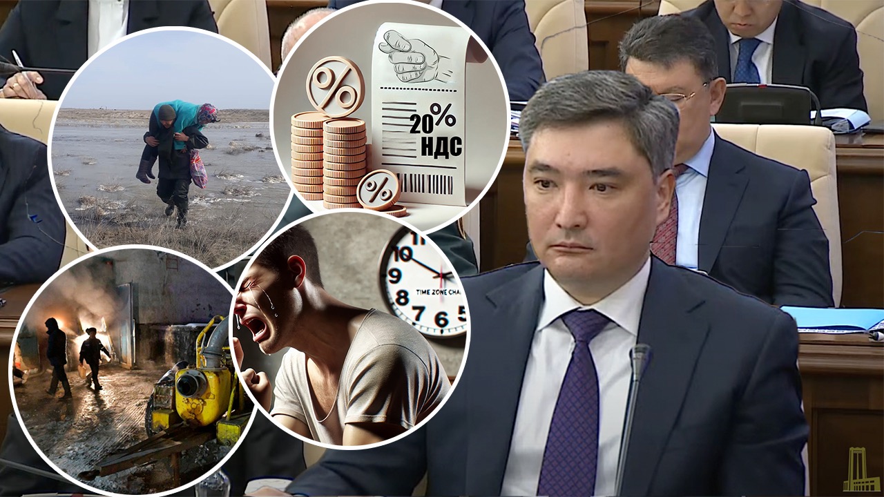 Паводки, экономический рост, НДС и часовой пояс: чем запомнился год Олжаса Бектенова