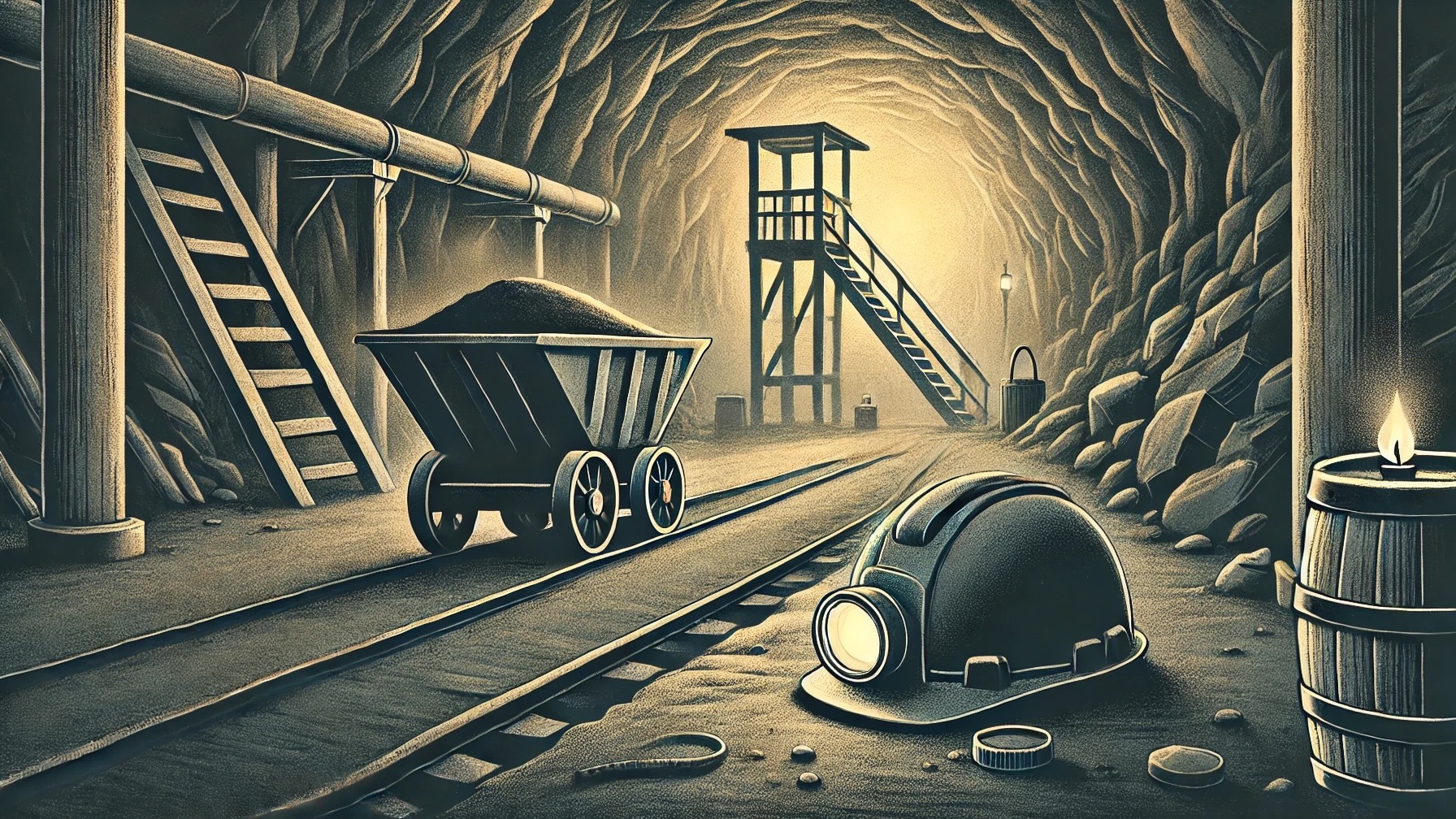 На руднике "Жомарт" в Улытауской области обрушилась порода – за завалом остаются семь человек