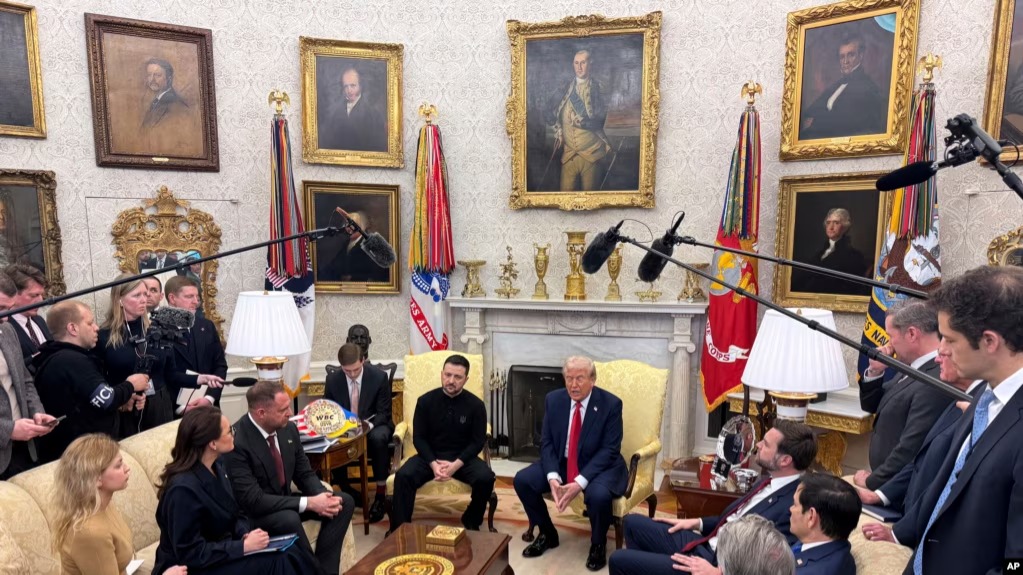 Встреча Трампа и Зеленского закончилась перепалкой – договор об украинских ископаемых так и не был подписан
