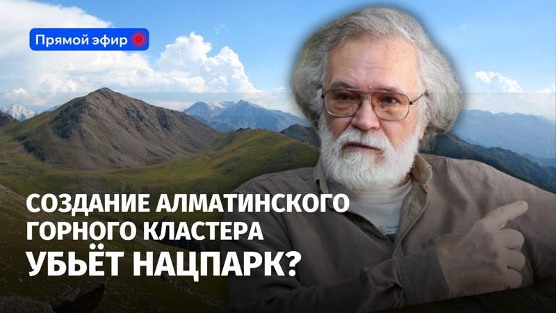 Алматинский горный кластер: инвестиции в будущее или разрушение нацпарка? Запись пресс-конференции