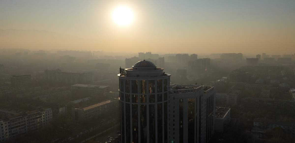 Смог в Алматы в отопительный сезон