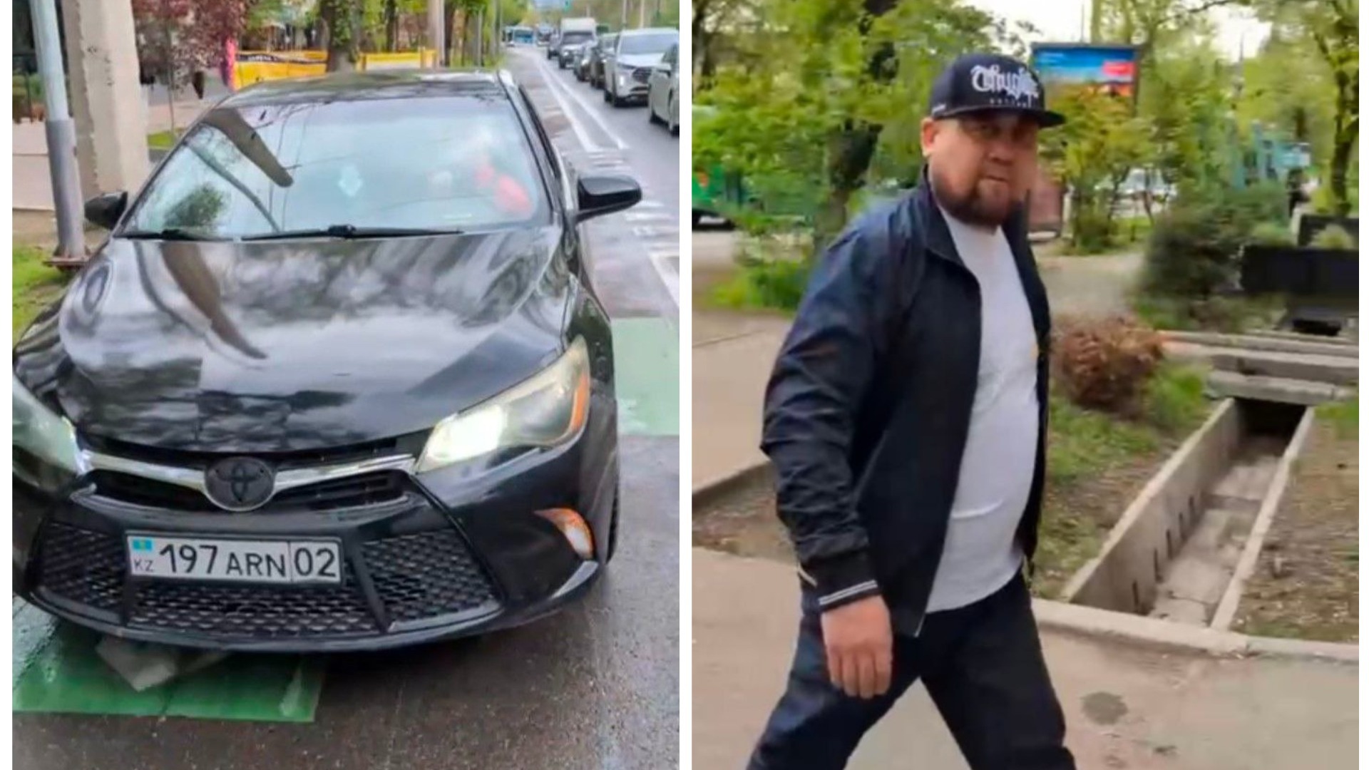 Конфликт на велополосе в Алматы: мужчина агрессивно отреагировал на видеосъемку нарушения
