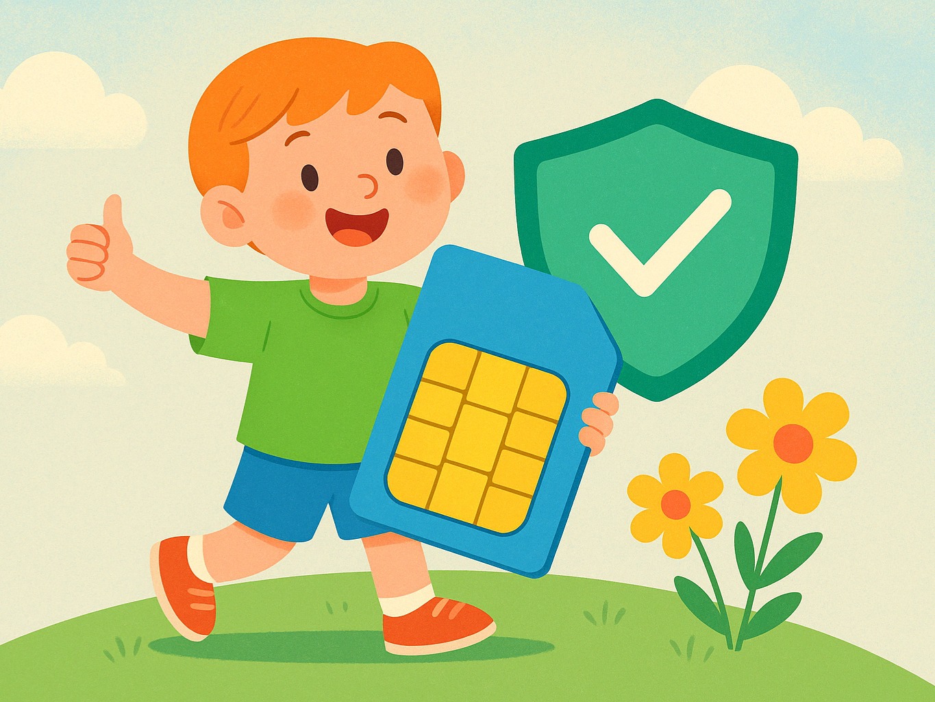 В Казахстане начали тестировать детские SIM-карты с защитой от опасного контента