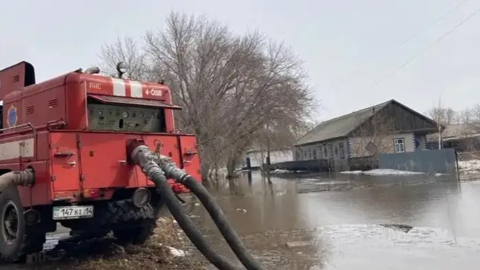 Пик третьей волны паводка в Петропавловске ожидается в последние дни апреля 
