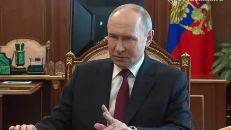 Путин предложил Украине возобновить прямые переговоры без предварительных условий 