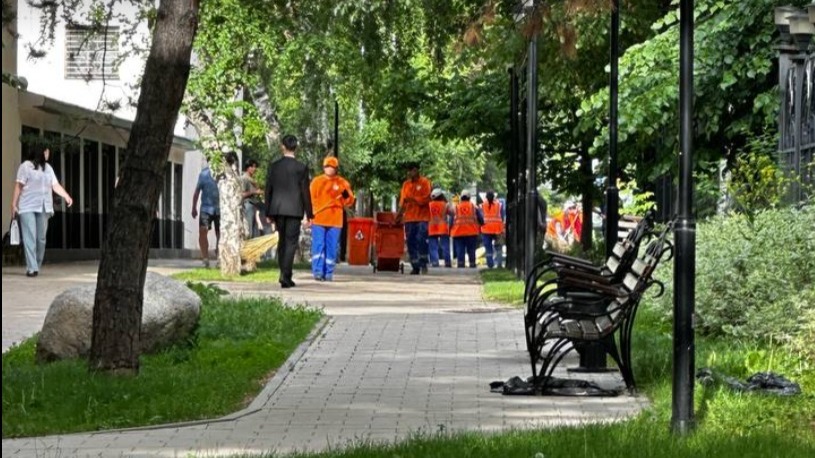 Охрану Совминки усилили на фоне слухов о состоянии здоровья Сары Назарбаевой