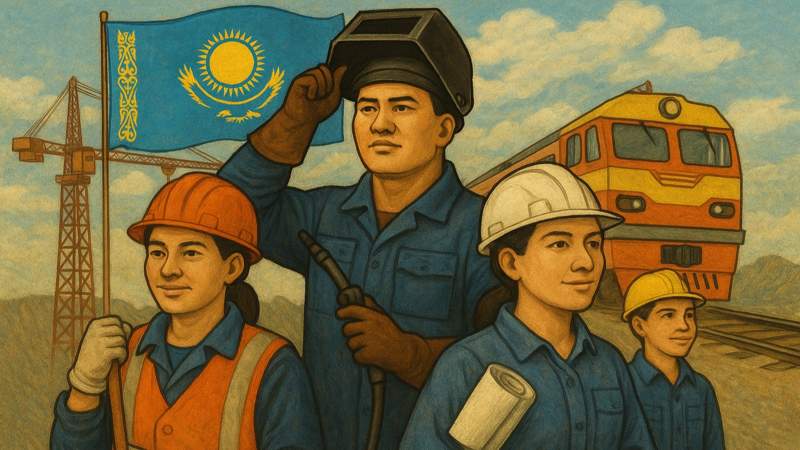 В Жамбылской области откроют промышленные комплексы для обучения студентов рабочим профессиям