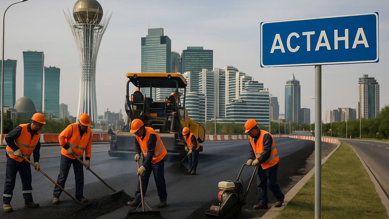 Закрытые дороги в Астане: сводка на 18 мая