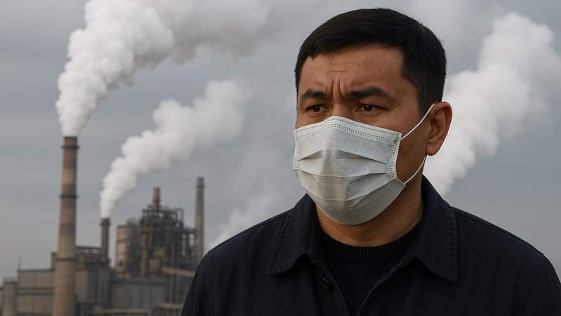 В Усть-Каменогорске экологи выявили опасное превышение по хлору