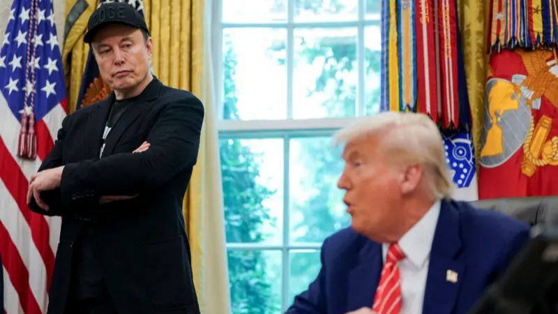 Дональд Трамп и Илон Маск повздорили из-за бюджетного законопроекта