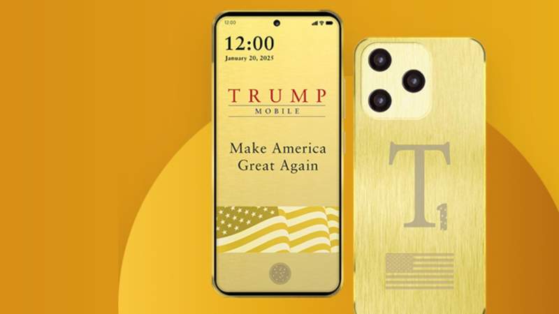 Сыновья Трампа представили сотового оператора T1 Mobile и анонсировали "золотой" смартфон
