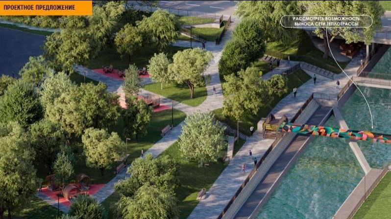 В Алматы благоустроят семь километров набережной вдоль реки Есентай