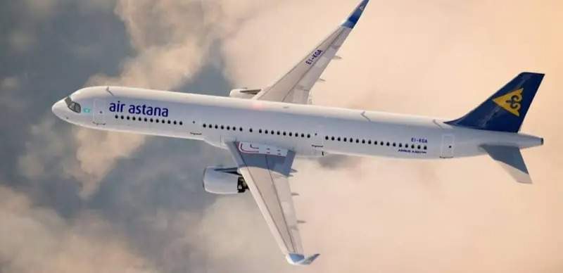Борт Air Astana вынужденно сел в Атырау – он летел из Алматы в Лондон