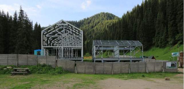 Строительство визит-центра