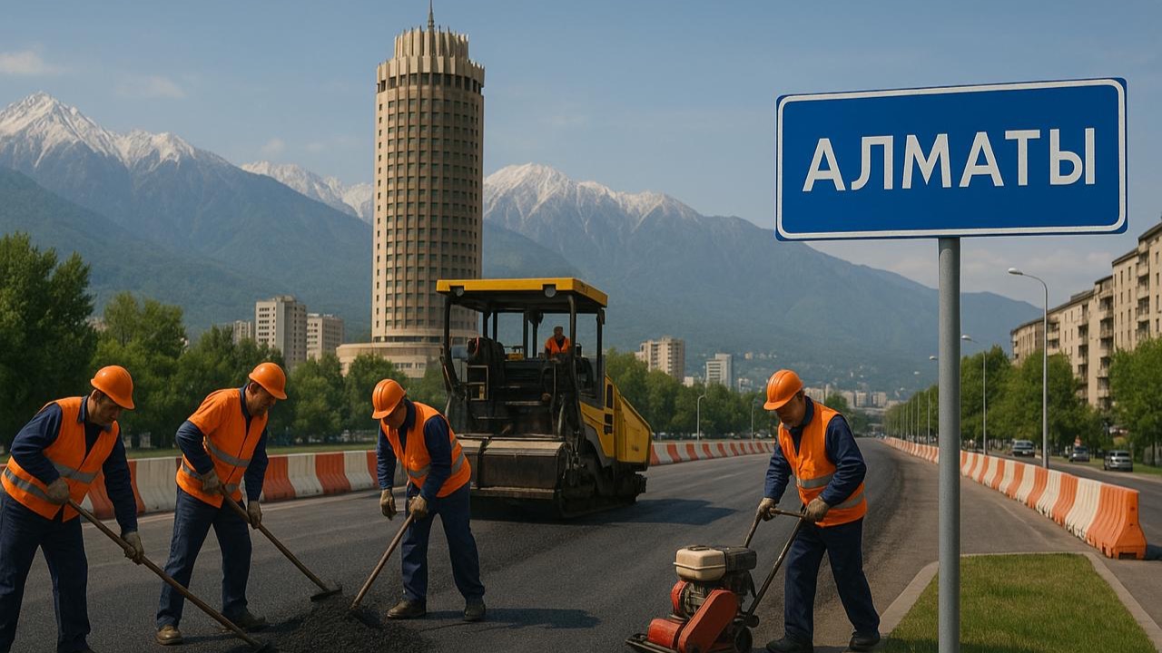 Закрытые дороги в Алматы: сводка на 29 июня