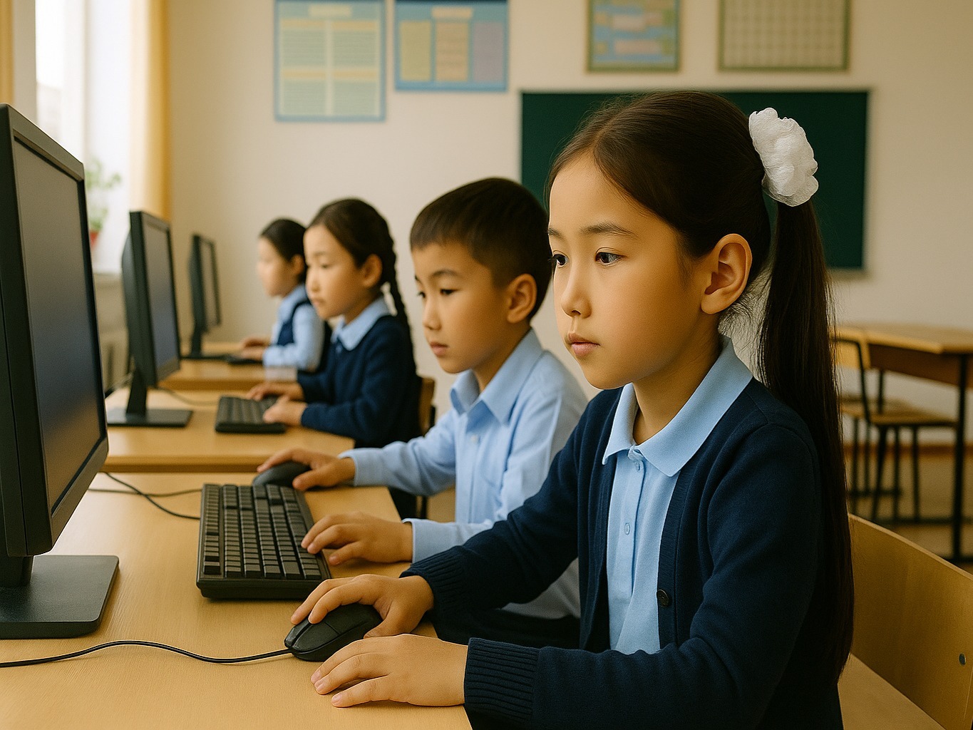 Школьников в Астане отправили на онлайн-обучение