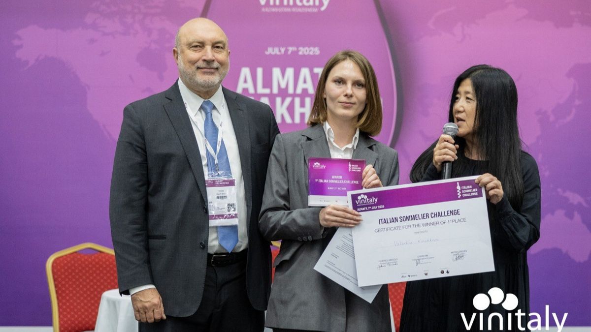 Валентина Киричкова Победитель конкурса Italian Sommelier Challenge