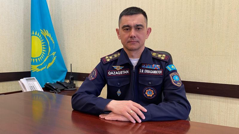 Дамир Ермагамбетов назначен врио начальника ДЧС Алматы