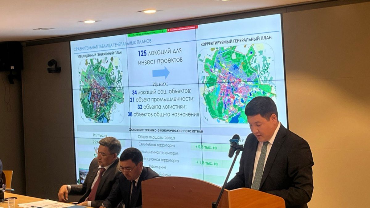 Презентация корректировок Генплана Астаны Презентация корректировок Генплана Астаны