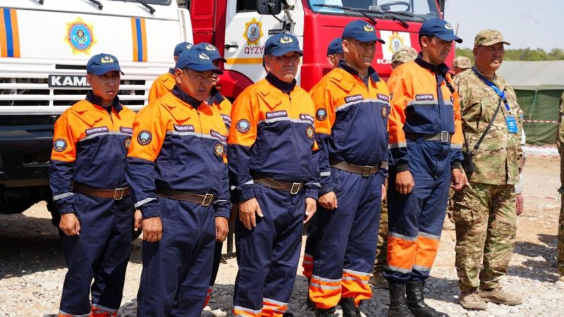 МЧС отрабатывало реагирование на землетрясение на учениях, в день, когда реальные толчки ощутили в ВКО 