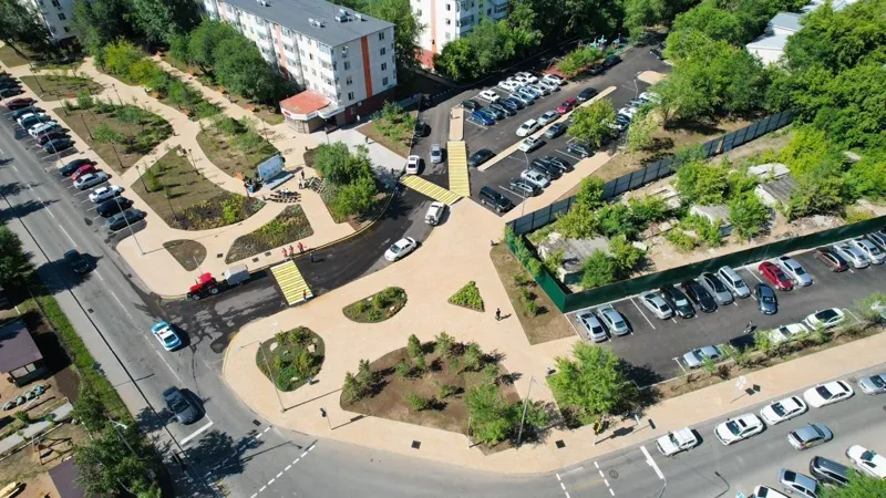 Благоустройство Астаны