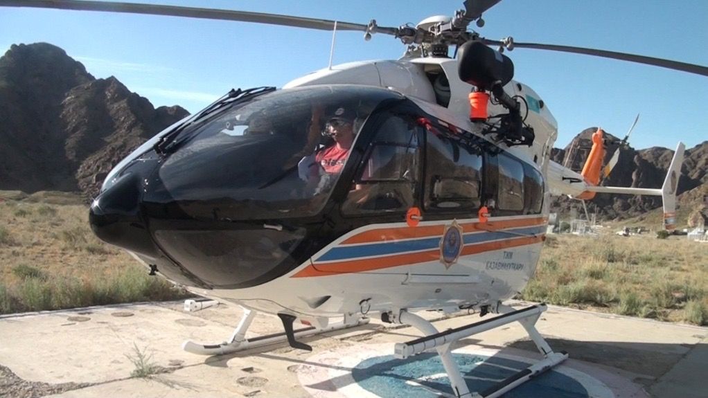 Вертолёт Е-145 на службе у "Казавиаспаса"