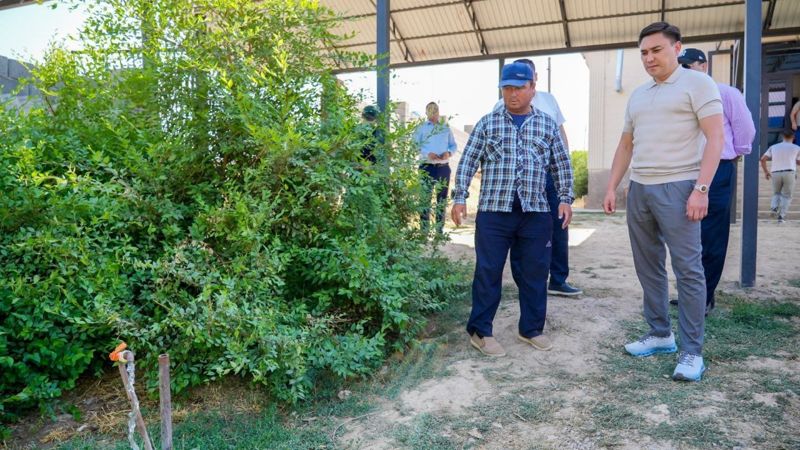 В Шымкенте в жилом массиве "Текесу" обеспечили стабильное водоснабжение