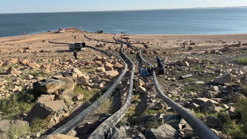 В Шардаре восстановили водоснабжение после временного сбоя