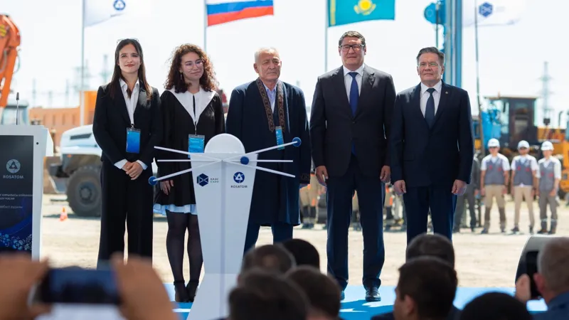 Церемония старта строительства АЭС