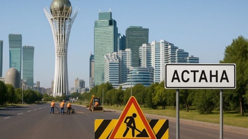 Закрытые дороги в Астане: сводка на 11 августа
