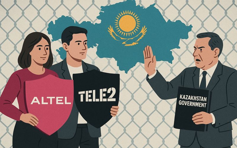 Инвестсоглашение Казахстана и Катара запрещает проверять Altel/Tele2, даже если оператор повысит тарифы