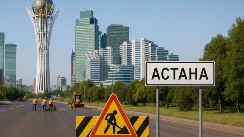 Закрытые дороги в Астане: сводка на 18 сентября. Интерактивная карта
