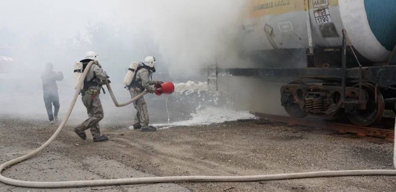 В Казахстане провели учения по реагированию на ЧС на атомной станции