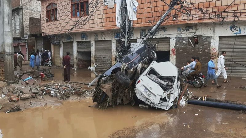 Более 300 человек погибли в Пакистане в результате проливных дождей и наводнений