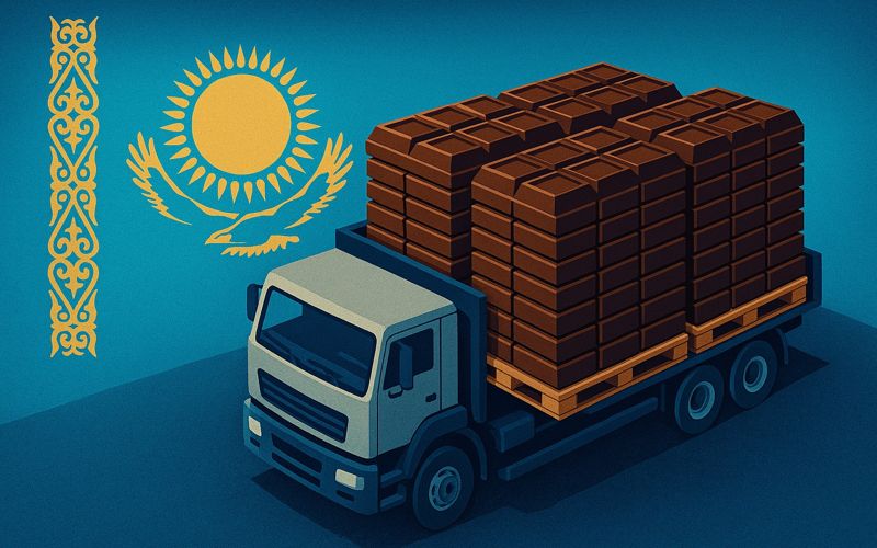 Казахстан на треть увеличил импорт российского шоколада 