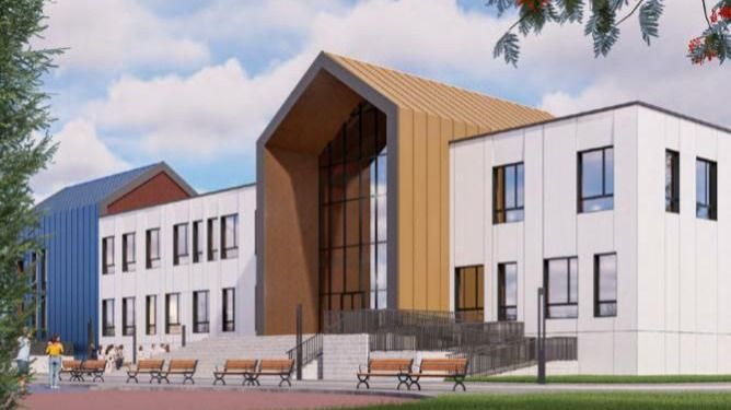 Эскиз здания