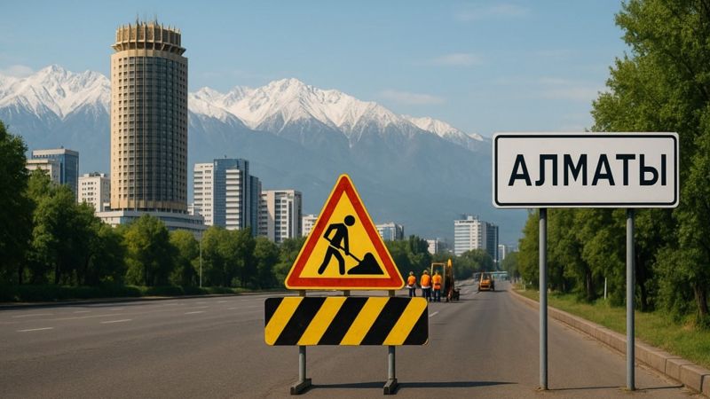 Закрытые дороги в Алматы: сводка на 27 октября. Интерактивная карта