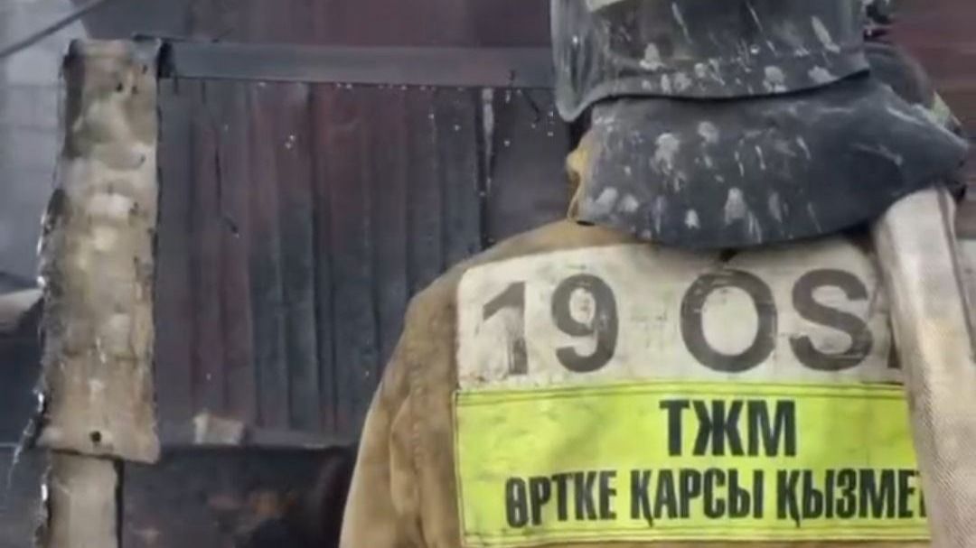 Пожар в Актюбинской области