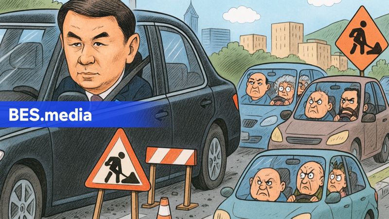 "Пробки превращают дорогу в квест": компании в Алматы уходят на "удалёнку" из-за ремонта дорог