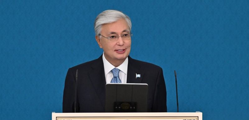 Токаев поздравил Зеленского с Днём независимости Украины