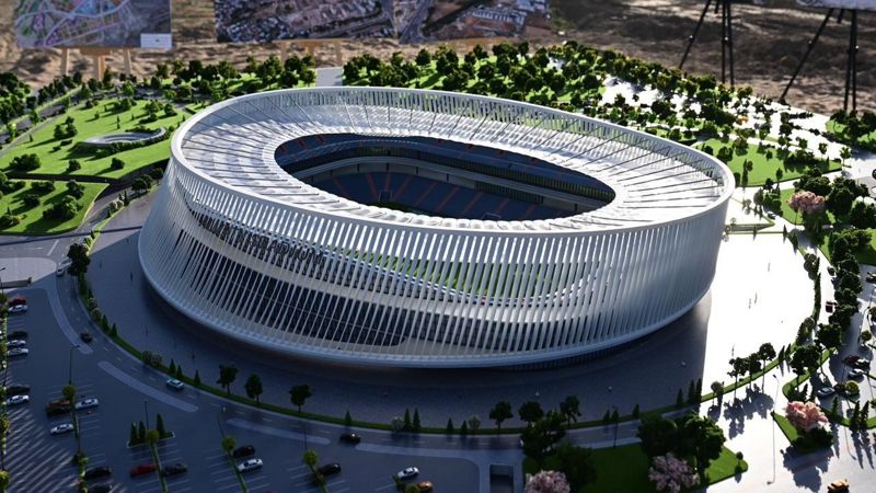 Как будет выглядеть новый стадион на 35 тысяч зрителей, показали в акимате Алматы