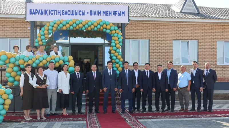 Қоныста жаңа мектеп ашылды