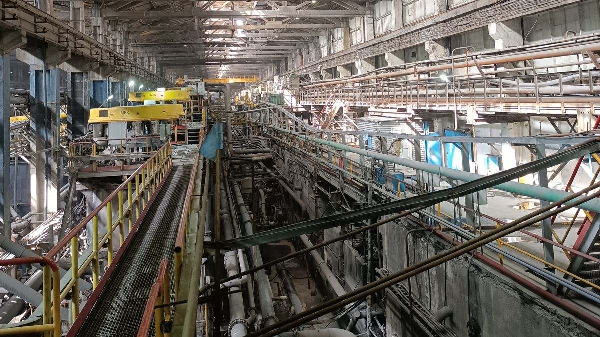 Процесс флотации требует много воды