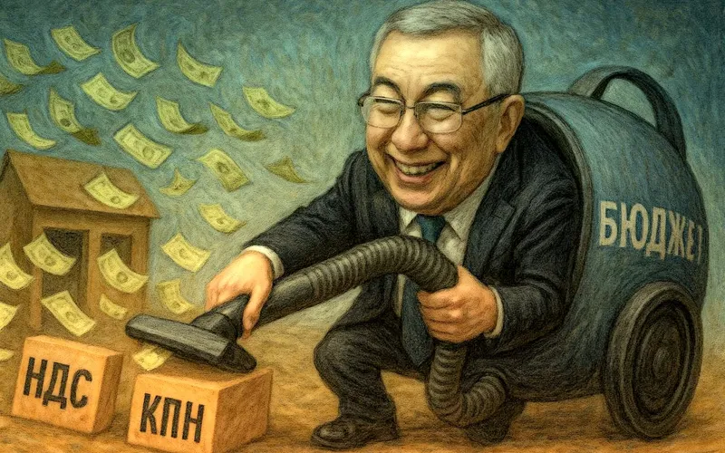 В опубликованном проекте республиканского бюджета на 2026-2028 годы доход на 98% складывается из налоговых отчислений