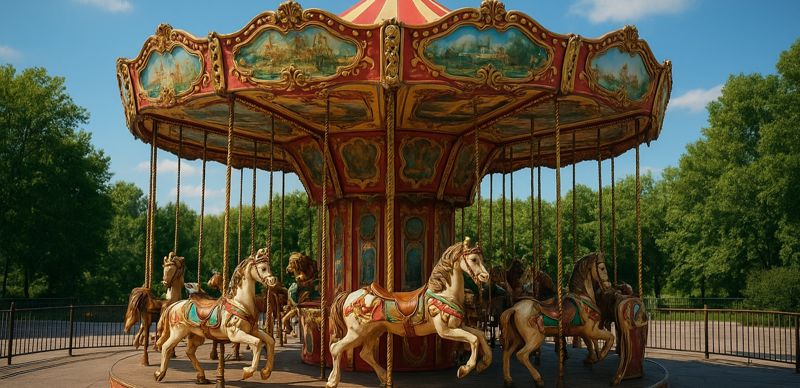 В Актау двое детей пострадали на аттракционе: карусель закрыли