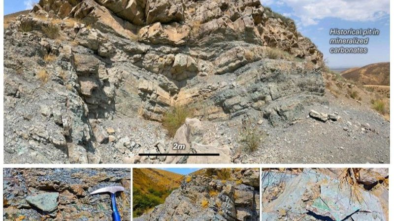 В Чу-Сарысуйском бассейне обнаружили крупные, неразботанные залежи меди