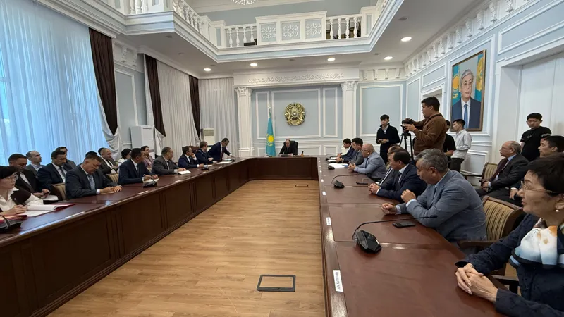 Батыс Қазақстан облысының әкімі Нариман Төреғалиевтің төрағалығымен кеңес