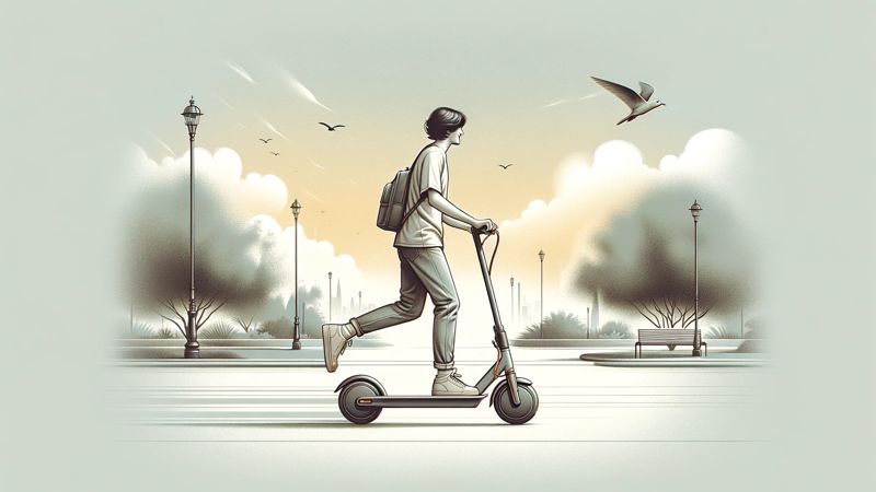 Драка самокатчиков на перекрёстке Абая и Момышулы в Алматы попала на видео